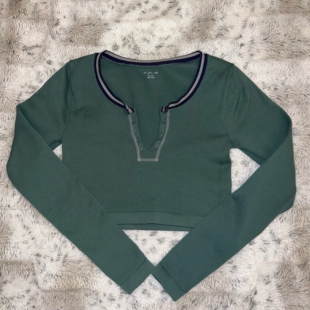 UO Out From Under Seamless Long Sleeve Top